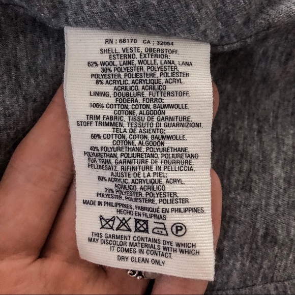 — SOLD — HEI HEI Patterned Wool Coat - Picture 8 of 8